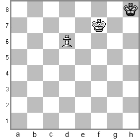 King & pawn v. King Problem #2 King & pawn v. King Problem #2
